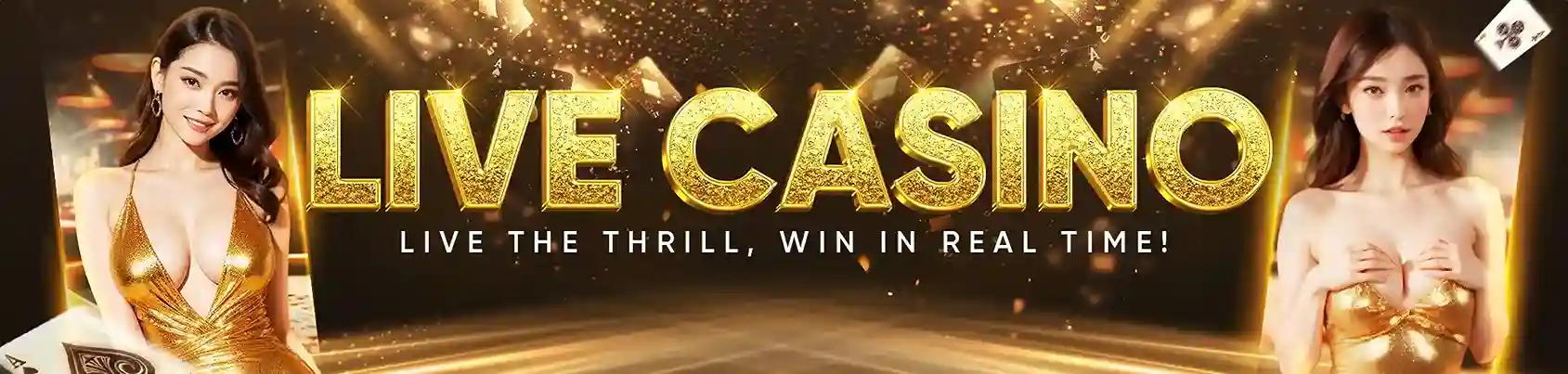 Live dealer hosting a baccarat table on JILI55 app interface