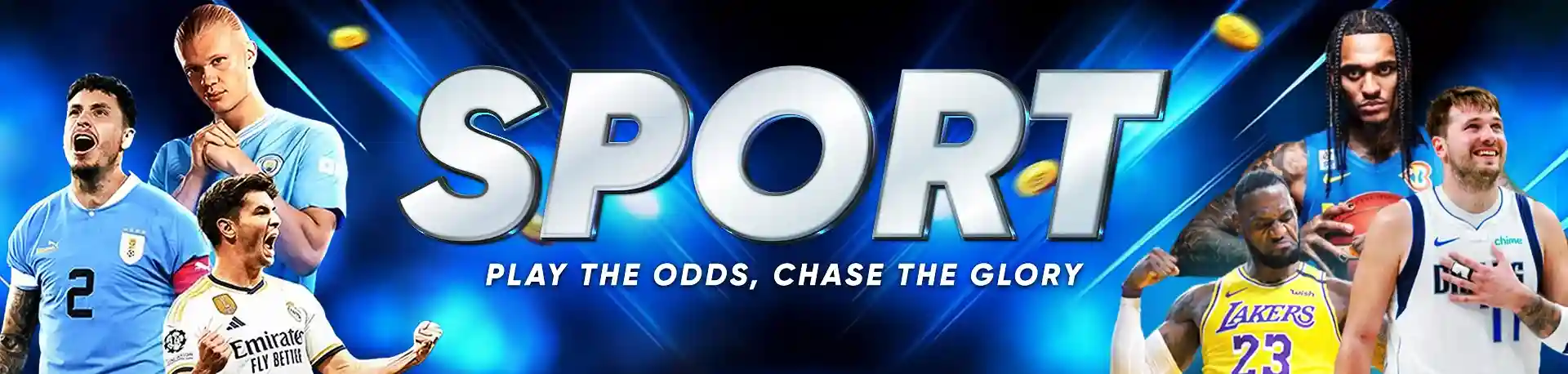 JILI55 sports betting lobby view with football and basketball icons